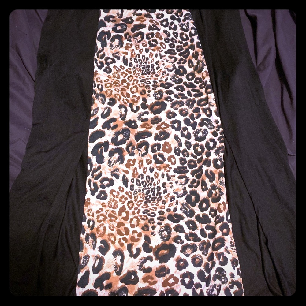 Maxi length skirt